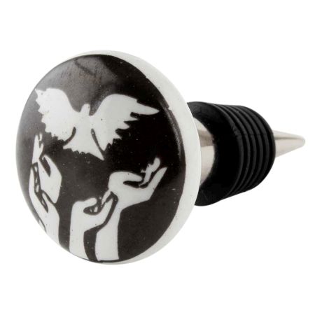 Fly Bird Flat Kids Wine Bottle Stopper